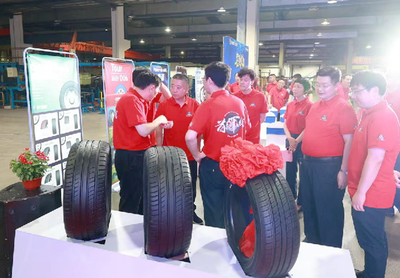 雙錢Tour D06首批輪胎順利下線，助力汽車輪胎市場升級
